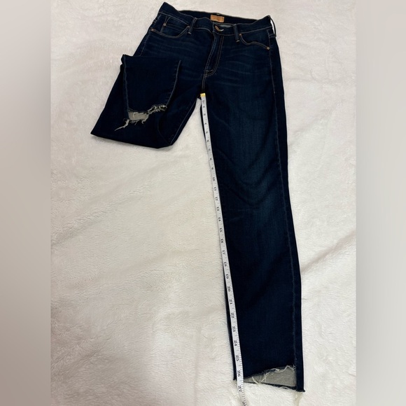 Mother Stunner Zip Ankle Step Fray Size 27 - Picture 12 of 16